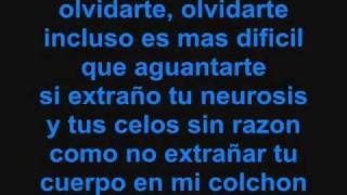 Ricardo Arjona- Olvidarte con letra