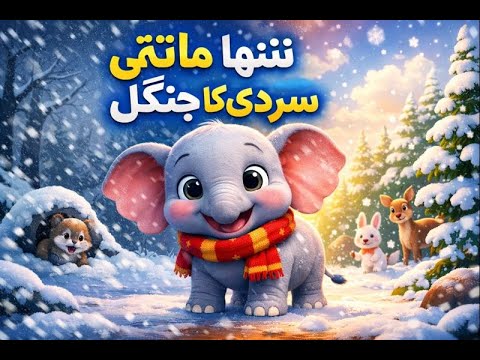 Nanha Hathi Ailo aur Sardi ka Jungle | Kids Winter Story in  Urdu #story   #kidsvideo #viralvideo