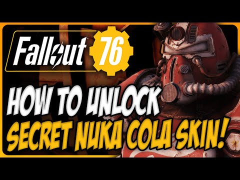 How To Unlock SECRET NUKA COLA Power Armor Paint in Fallout 76!