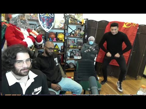 2/2 HasanAbi December 22, 2021 – Showing "Black. White." to Myth, Conservative Rap, TPUSA Convention