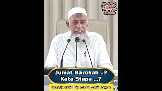 Download lagu Jumat Berkah ? Kata Siapa ? | Ustadz Yazid bin Abdul Qadir Jawas #salaf #jumatberkah #jumat mp3
