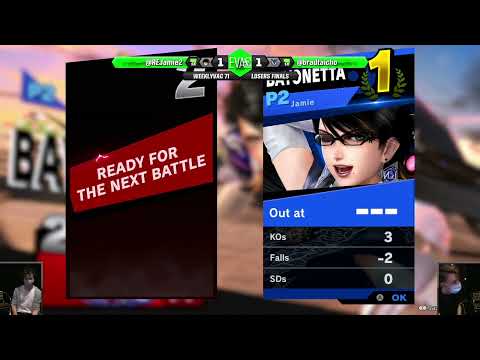 WeeklyVac 71 - SSBU - Taicho (Greninja) vs Jamie (Bayonetta)