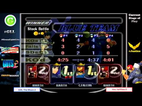 JUSTICE - [Losers Finals] Slox & Swiftbass (Blue) vs. The Moon & MH | DJ Nintendo (Red)