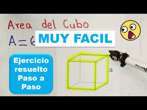 How to find the area of ​​a cube 😃👉📦
