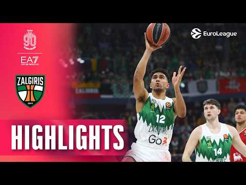 FOURTH Quarter Lockdown | Milan - Zalgiris | R24 BASKETBALL HIGHLIGHTS 2025-26