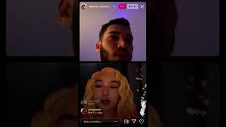 Adin Ross Trolled on Instagram Live by Datbitchbarbiee #shorts