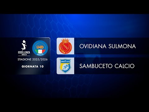 Abruzzo Excellence | Matchday 10: Ovidiana Sulmona - Sambuceto (0-0)