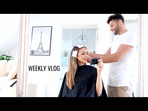 WEEKLY VLOG | Doing My Hair, Apartment Updates & Daily Life | Vlog #45 | Annie Jaffrey Video