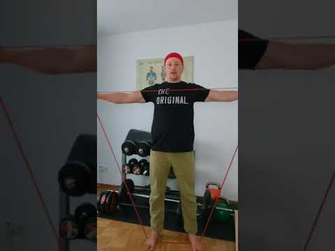 Die Übung für Bogenschützen! Seitheben + Reverse Flys mit dem Superband