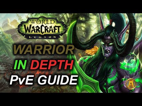 7.3.5 FURY WARRIOR PVE GUIDE [Antorus Tier 21 Commentary]