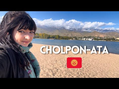 Cholpon Ata - Kyrgyzstan's Cool BEACH Town 🇰🇬 Ancient Petroglyphs & Cultural Centre
