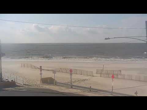 Live Beach Cam Cape May Cove on #NJBeachCams - 01/08/20