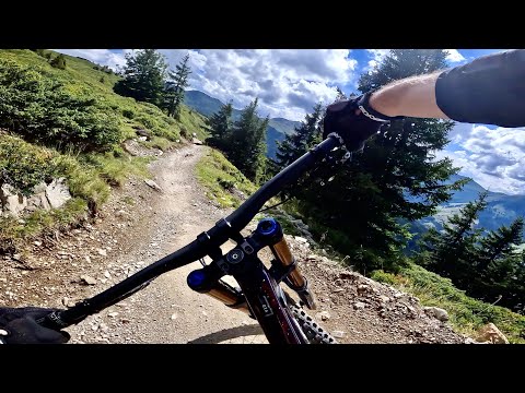Hacklberg Trail 2022 - Highlights | bikepark Saalbach Hinterglemm | 4K | mtb downhill