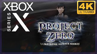 [4K] Fatal Frame / Project Zero : Maiden of Black Water / Xbox Series X Gameplay