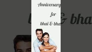 Anniversary gift for bhai & bhabhi