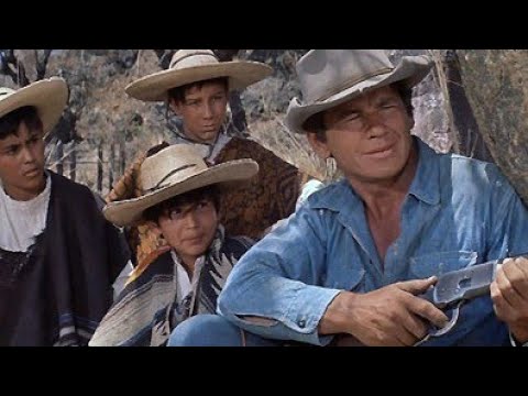 I tre bambini e Bernardo (Charles Bronson) - "I Magnifici 7" (1960)