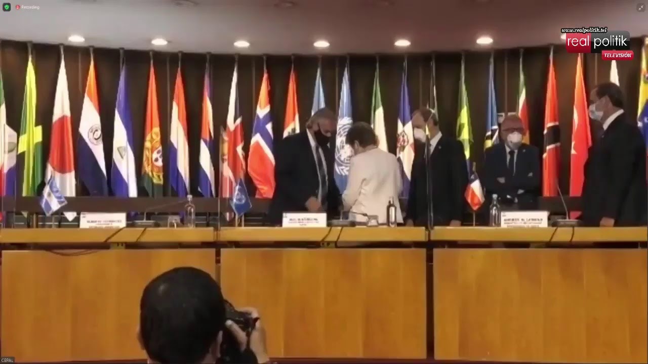 Alberto Fernández en la CEPAL: "La realidad nos pasó por encima"