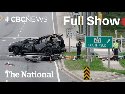 CBC News: The National | 3 children killed in Toronto crash