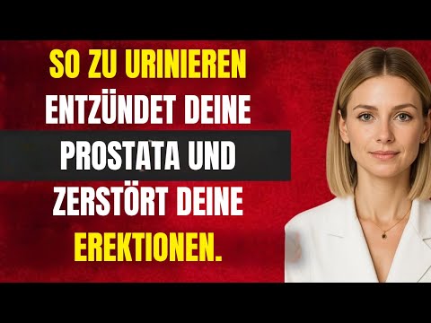 Urologe erklärt: Auf diese Weise zu urinieren schadet Ihrer Prostata.