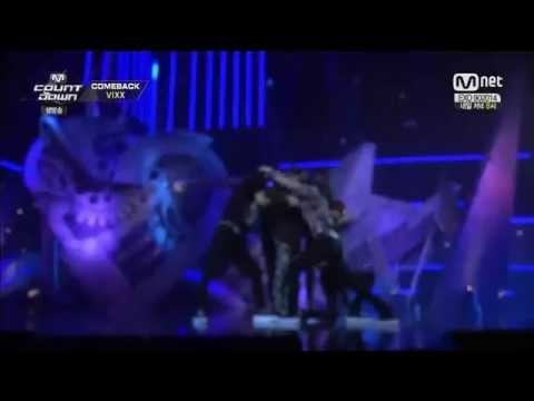 141016 VIXX 빅스 - Blue Blossom & Error @ M! Countdown Comeback Stage