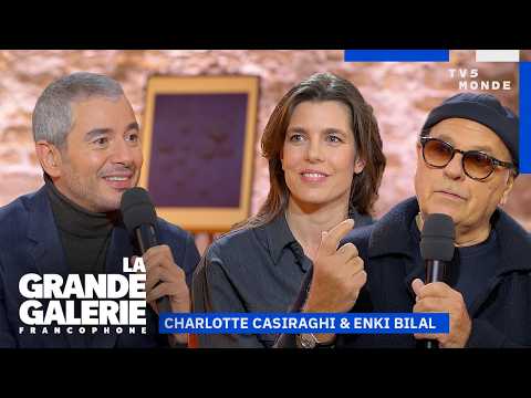 Charlotte Casiraghi & Enki Bilal: Vanities, Flaws and Dystopias | The Great Gallery | TV5MONDE