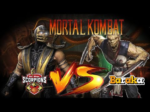 Erik Hillenburg presents Mortal Kombat 9 2011 Scorpion vs Baraka