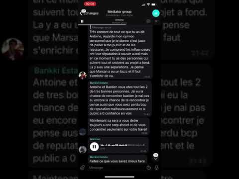 ANTOINE MARSAN et MRS CONVERSATION SCAM - PART 1 ⬇️‼️⁉️‼️ DEUXIEME PARTIE DANS LES COMMENTAIRES ‼️‼️