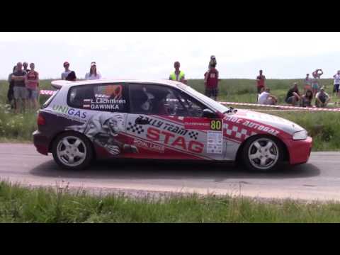 G4 Garage Tarmac Masters 2017 - II Runda - Łukasz Lachtera / Marta Gawin - Honda Civic