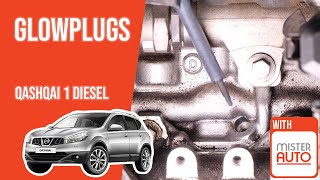 Youtube thumbnail of video "How to replace the glow plugs Qashqai 1 2.0 dCi ♨️"