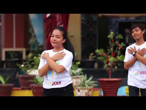 CHOREOGRAPHY THEMESONG KAM YOUTH DAY IV 2018 "BERGERAKLAH"