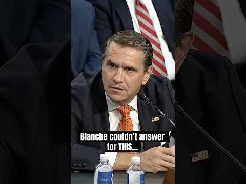 Blanche doesn’t know who wrote the document giving the Trump family immunity. Yet... he signed it.