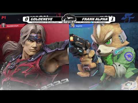 Quarantainment 23 Losers Finals - Frank Alpha (Fox) Vs. Goldeneye (Simon) Smash Ultimate - SSBU