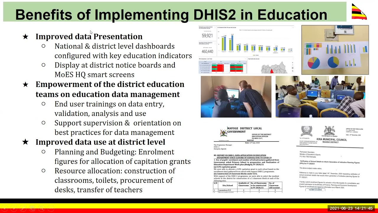 DHIS2 for Education (part 1) - DHIS2 Annual Conference 2021
