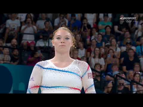 Morgane Osyssek Reimer Bars Qualifications 2024 Olympics