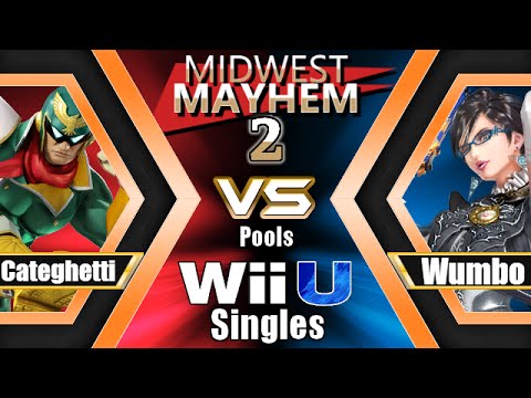 Midwest Mayhem 2 – Pools – Categhetti (Captain Falcon) vs. Wumbo (Bayonetta)