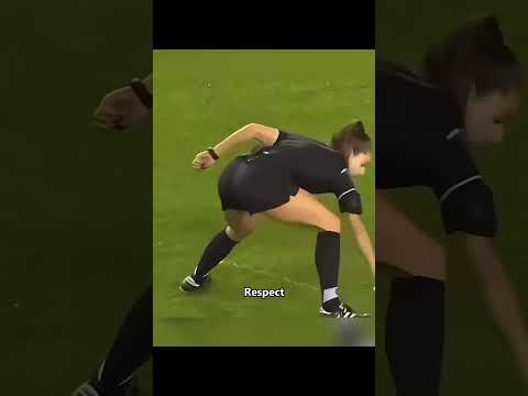 Beautiful Moments between Players and Female Referees #player #referees #respect #fyp
