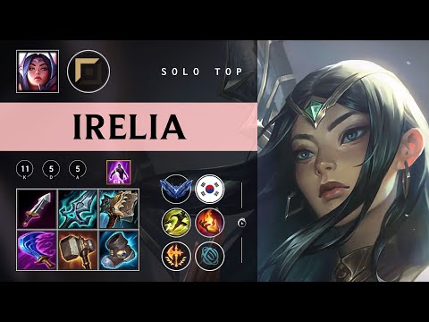 Irelia Top vs Singed - KR Diamond Patch 26.01
