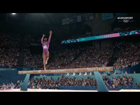 Rebeca Andrade Beam Final 2024 Olympics
