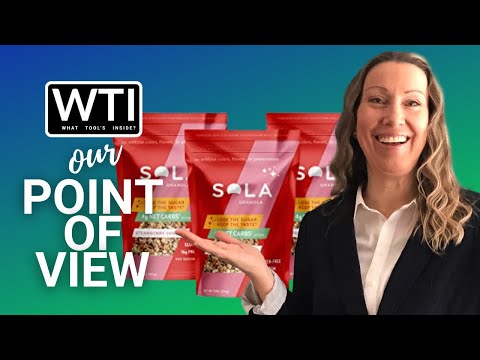 Sola Low Carb & Keto Friendly Granola - WTI product video review