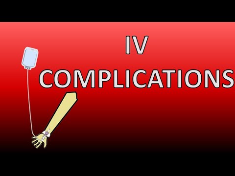 IV Fluid complication | Complications of IV therapy nursing