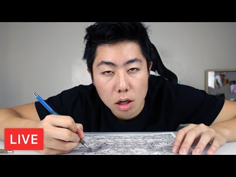Drawing For 10 Hours Straight | ZHC Video