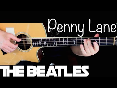 The Beatles - Penny Lane - Kelly Valleau fingerstyle guitar