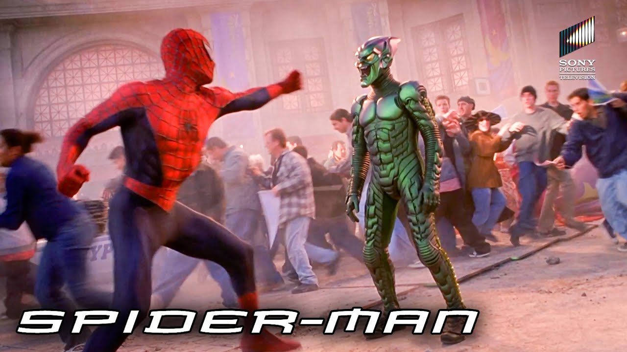 Spider-Man Fights the Green Goblin for the First Time