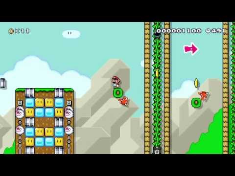 Just Keep Spinning by Jacob 一SUPER MARIO MAKER一 - No Commentary 1AL