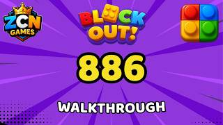 Block Out Level 886 Walkthrough | Full Solution
