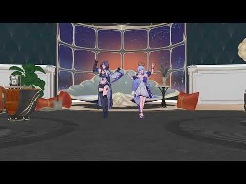 キスキツネkiss kitsune(honkai star rail mmd)
