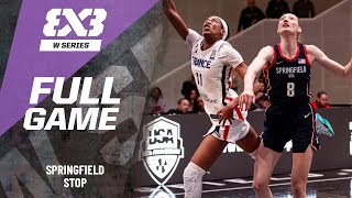 France 🇫🇷 vs Springfield 🇺🇸 | Full Game | FIBA 3x3 Women's Series Springfield Stop 2024