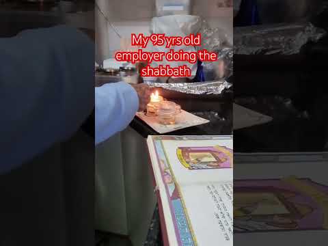 AMAZING 95 YRS OLD DOING SHABBATH #trending #satisfrying #fashiontrends #shorts #foryourpage #asmr