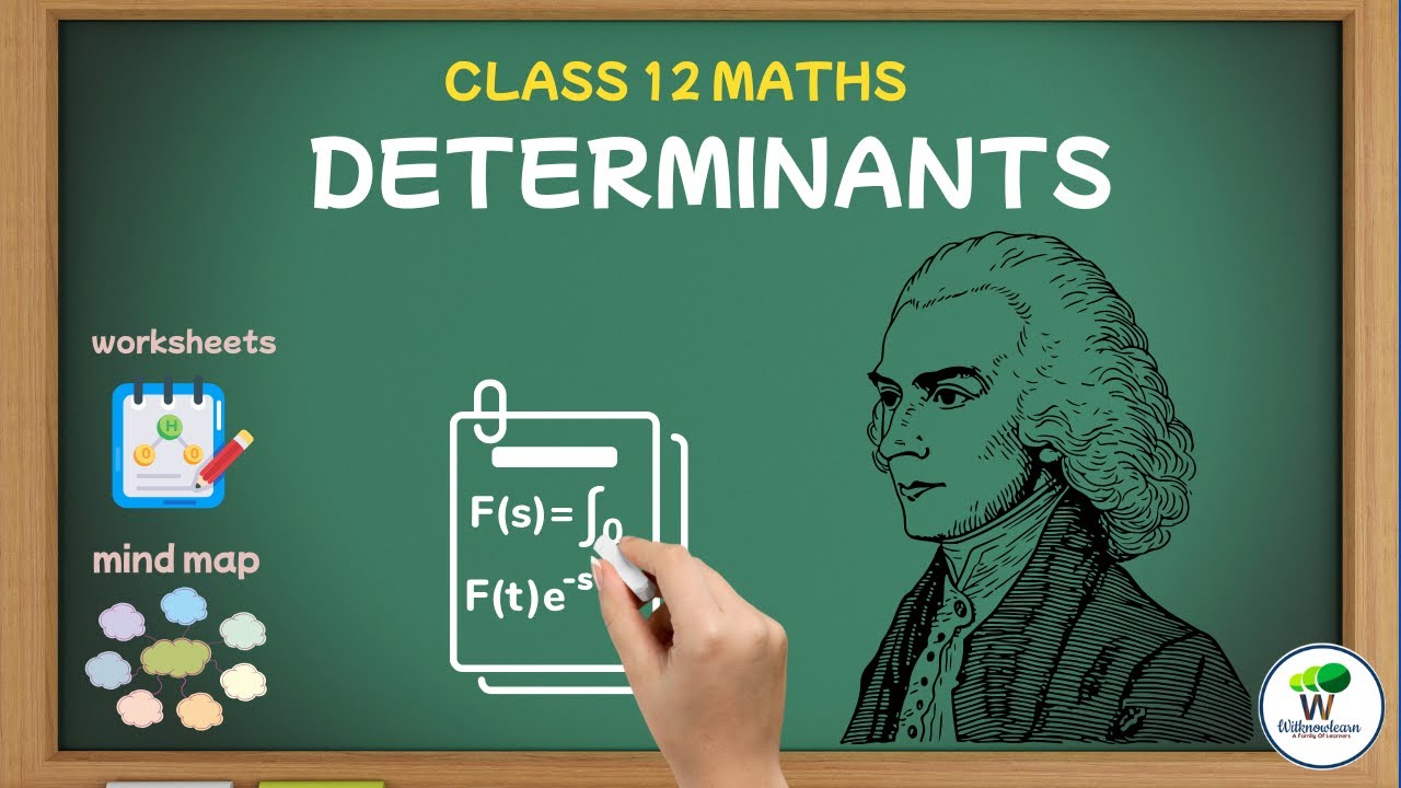 Determinants Class 12 | Worksheet, Notes and Mind map Available