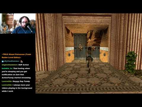 TRLE: Mount Parnassus - Palace of Perecles blind playthrough p2